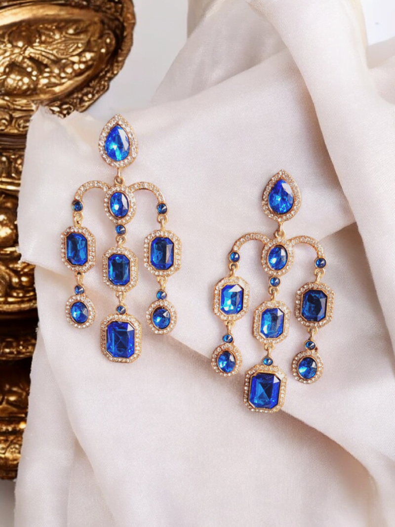 Statement Chandelier Earrings for Girls and Women,