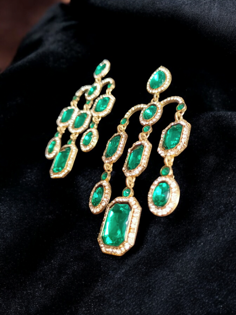 Statement Chandelier Earrings for Girls and Women,