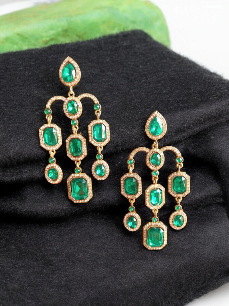 Statement Chandelier Earrings for Girls and Women,