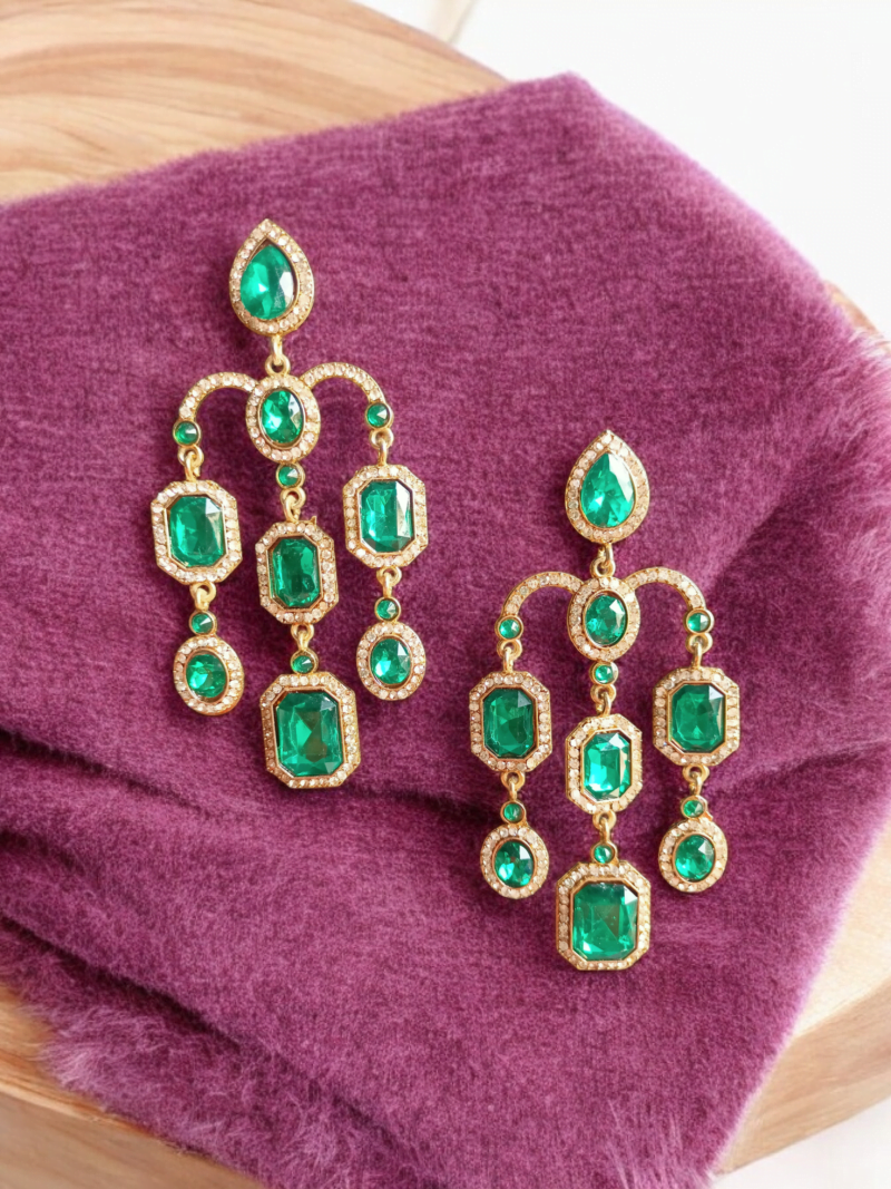 Statement Chandelier Earrings for Girls and Women,